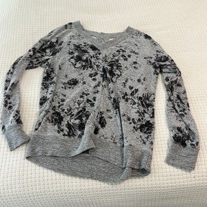 Open back long sleeve